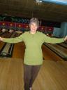 My mum @ the bowling alley